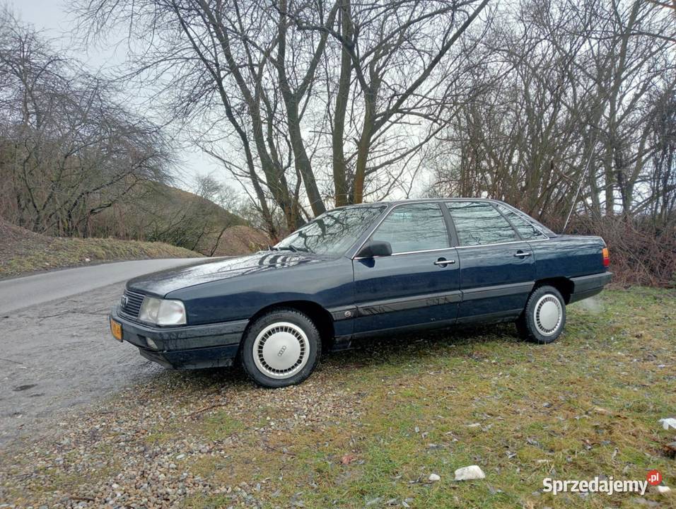 Audi 100 C3 18 90 1986r Zabytek Żółte blachy Kraków