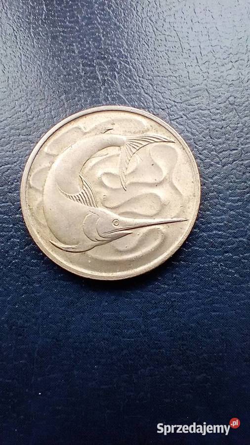 Stare monety 20 cent 1967 Singapur Lesko