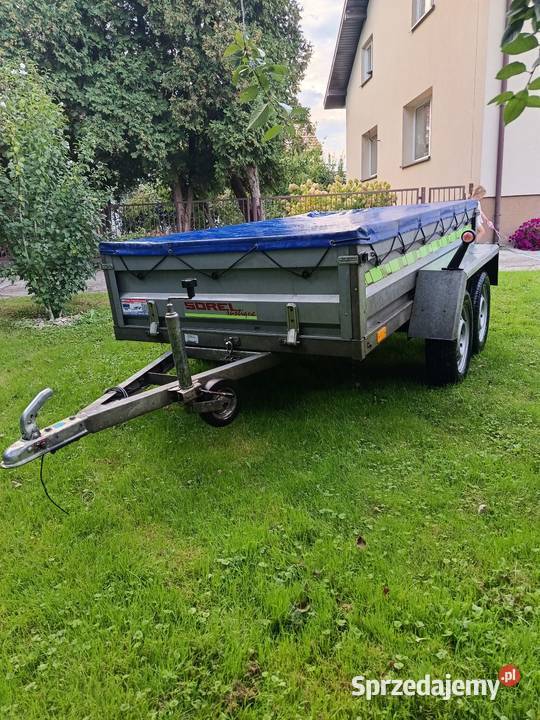 Przyczepka dwuosiowa Sorel rustiqe towarowe