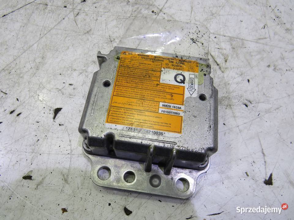 SENSOR AIR BAG AIRBAG NISSAN JUKE 988201KC0A sprzedam
