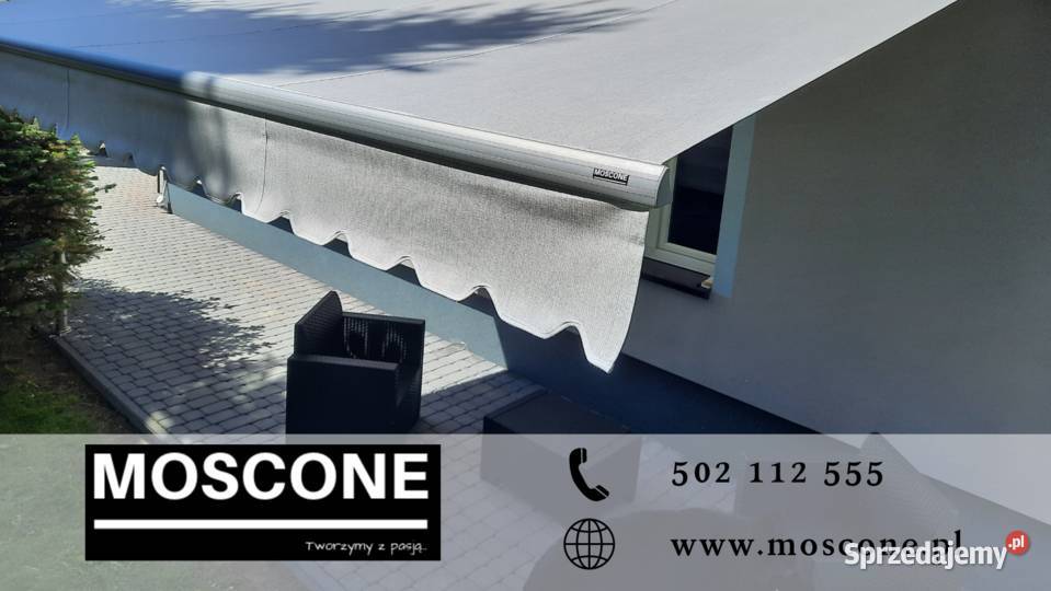 Markizy Tarasowe Kluczbork PomiarMontaż Moscone sprzedam