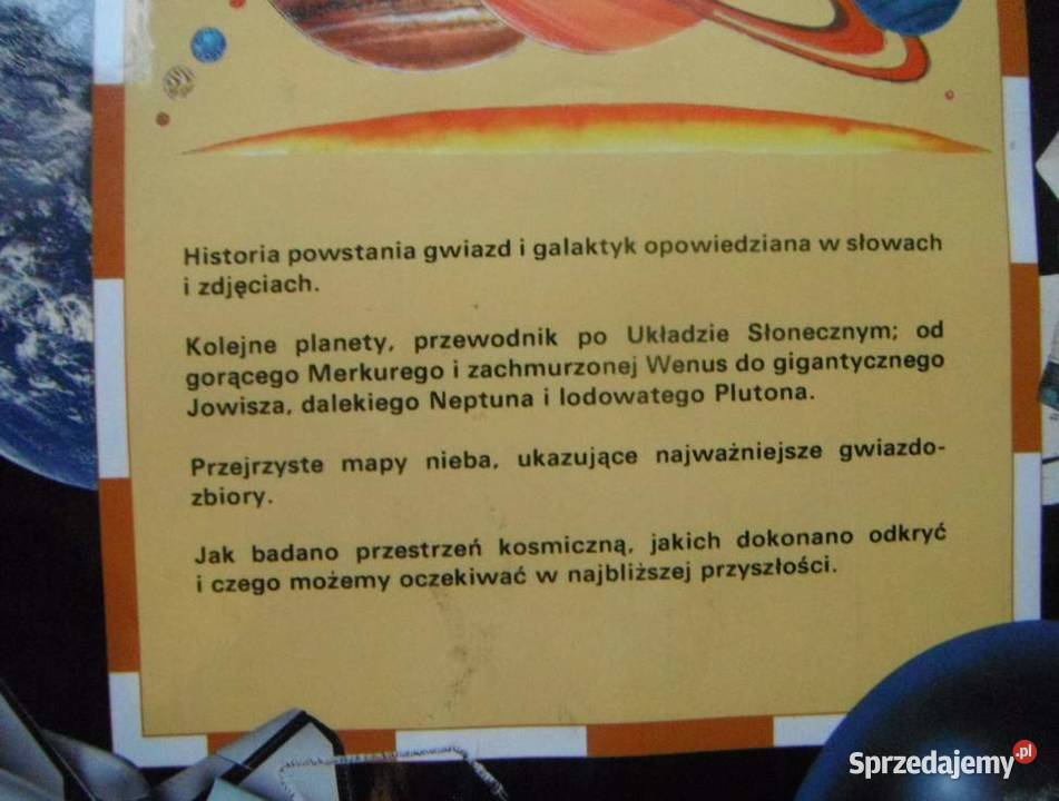 Księga Kosmosu Duży Nowy Kolorowy Album Kraków sprzedam