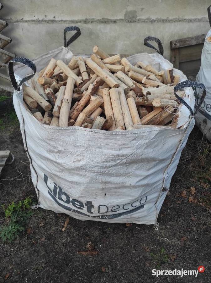 Drewno Opałowe Sosnowe workowane sypane luzem