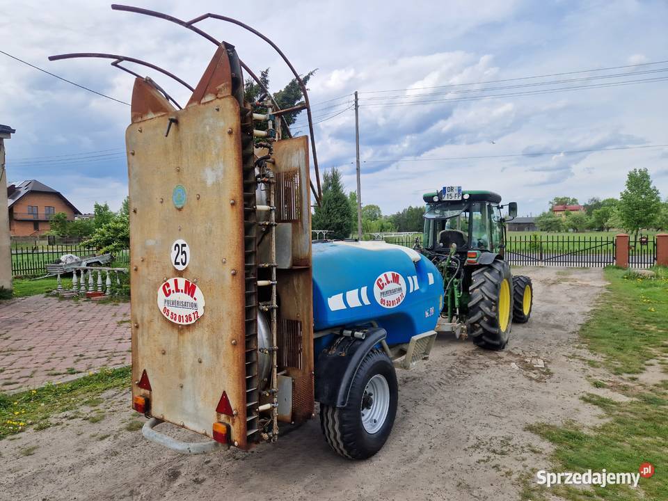 opryskiwacz sadowniczy CLM 1500 litrów kolumna nieuszkodzony Zelów