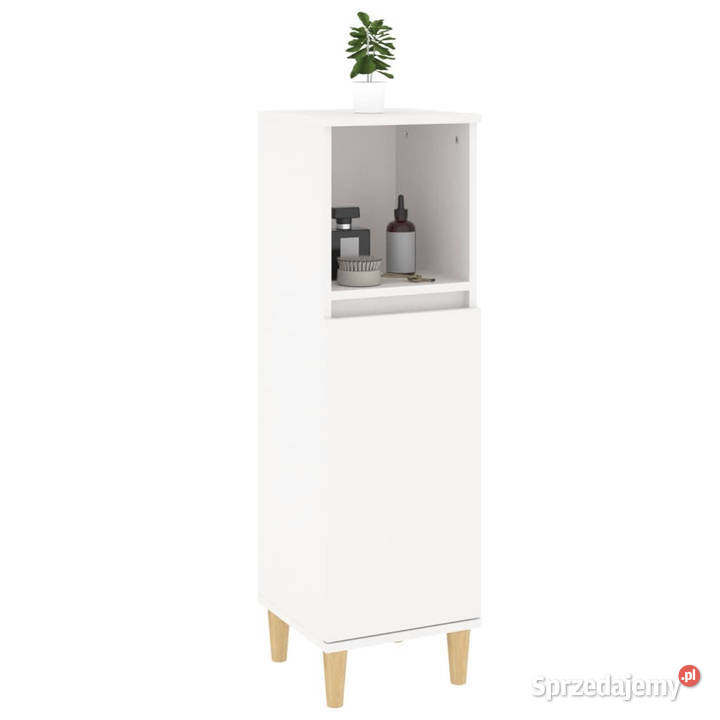 Szafka łazienkowa biała 30x30x100 materiał Warszawa sprzedam