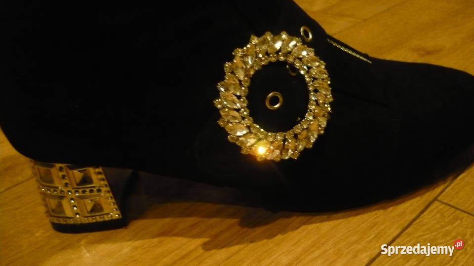 Buty kozaki zamszowe Kozaki Kozaki śląskie Myszków