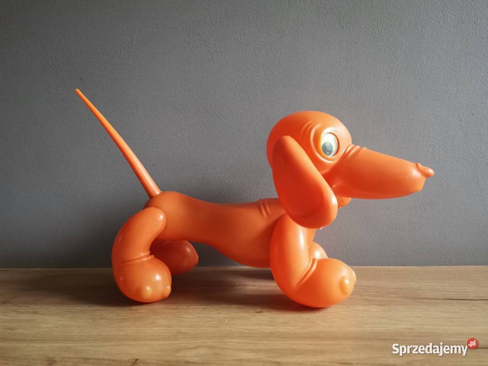 Stara kultowa zabawka Jamnik Zezolek PRL 1970 Siemianowice Śląskie sprzedam