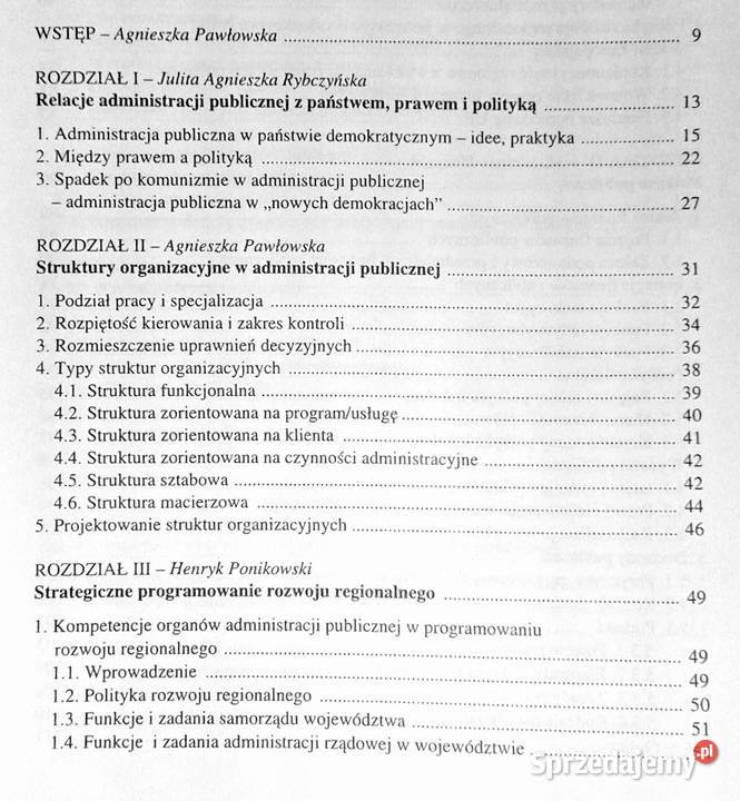 Administracja publiczna Zagadnienia wstępne Książki i Podręczniki lubelskie Chełm