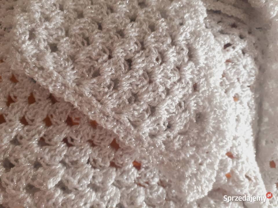 chusta narzuta szydełkowa ażurowa Gdańsk sprzedam