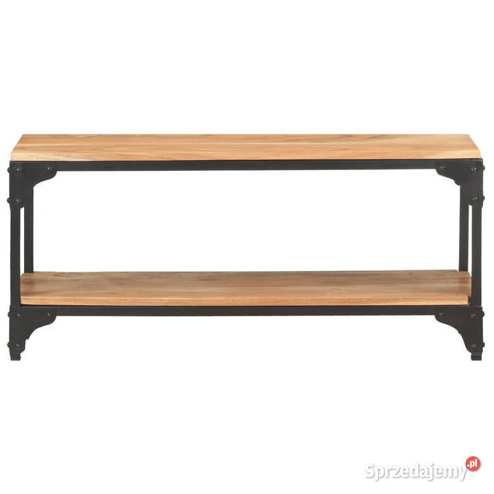 Stolik kawowy 90x30x40 lite drewno akacjowe Warszawa