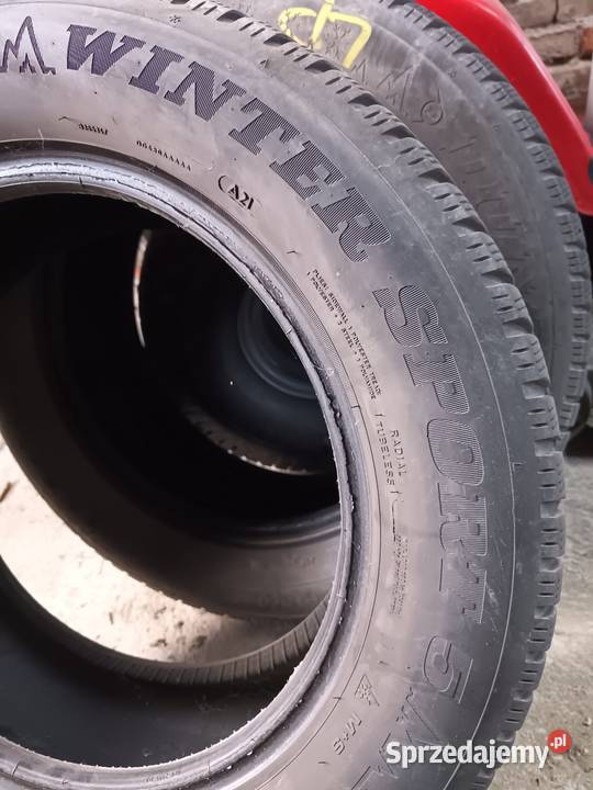 Opony zimowe Dunlop Winter Sport dwie sztuki 16cale Pruszków