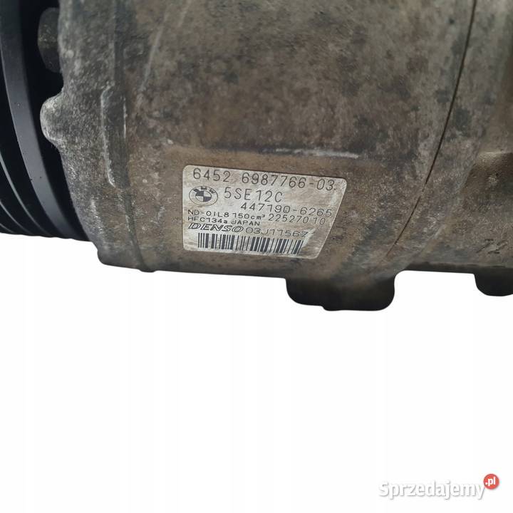 SPRĘŻARKA KLIMATYZACJI BMW E87 E90 E91 20 D osobowe lubelskie Chełm