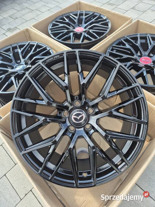 Felgi 17 5x1143 Mazda 3 6 CX5 CX7 MX5 Nowe TPMS śląskie Żory