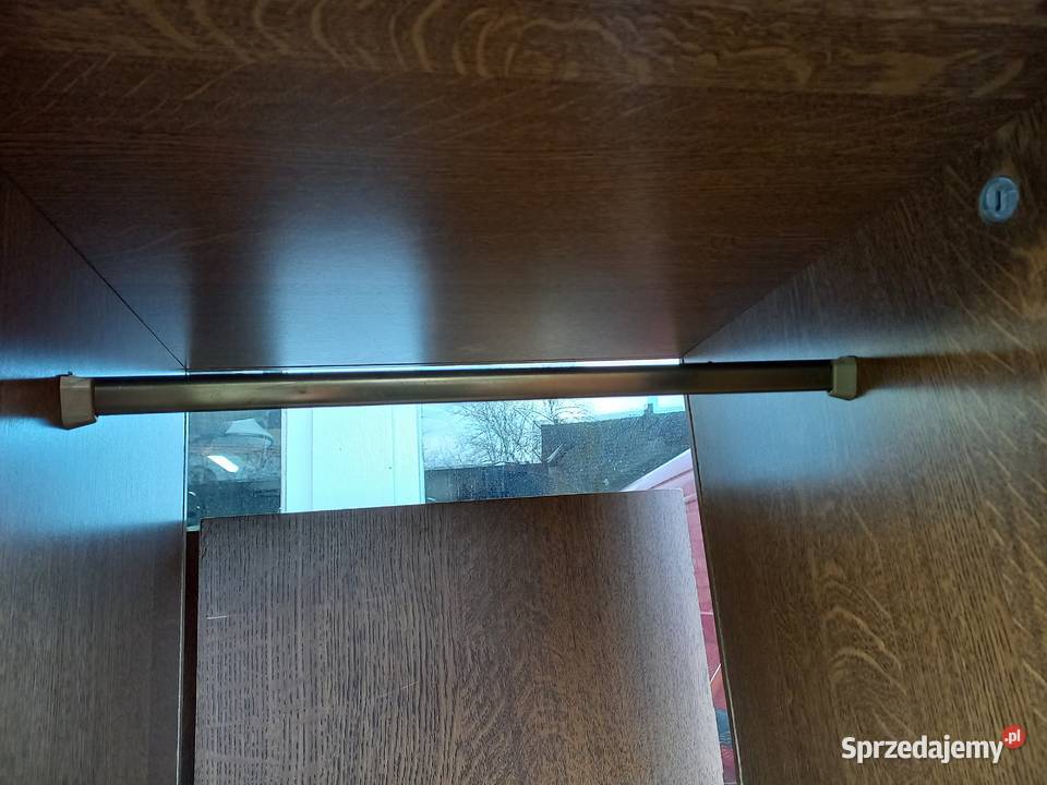 Szafa 3 drzwiowa na wieszaki dąb Garderoba Gawroniec