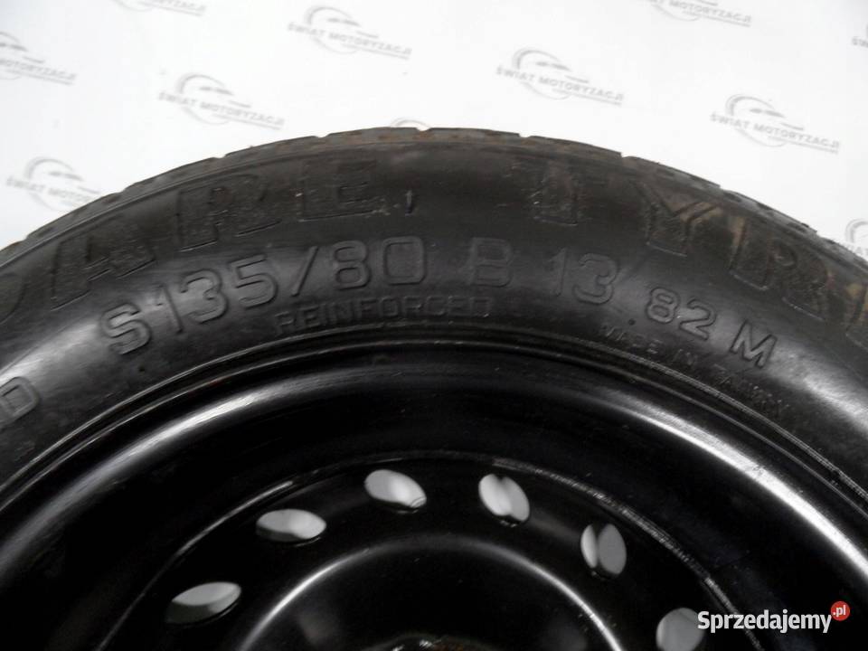 ALFA ROMEO FIAT LANCIA koło dojazdowe 1358014