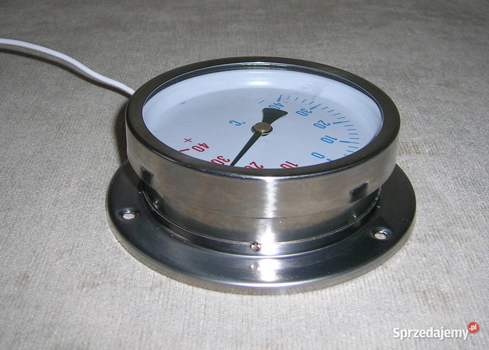 Termometr tarczowy fi133mm 4040stC czujnik 45m Wyszków