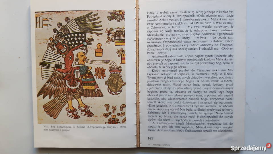 Książki Mitologia Azteków Religie Celtów Krosno sprzedam