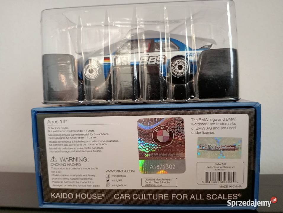 BMW M3 Kaidohause hot Wheels stan kolekcjonerski Jaworzno
