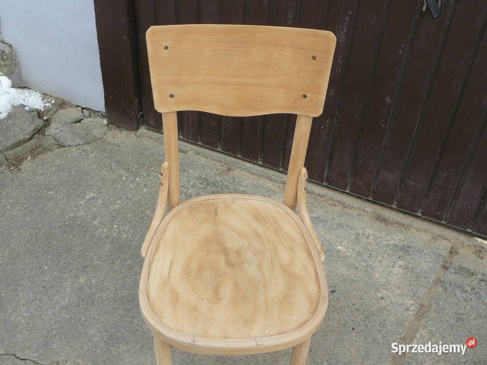 Stare krzesła gięte sygnowane Bondyrz Nowy Sącz sprzedam