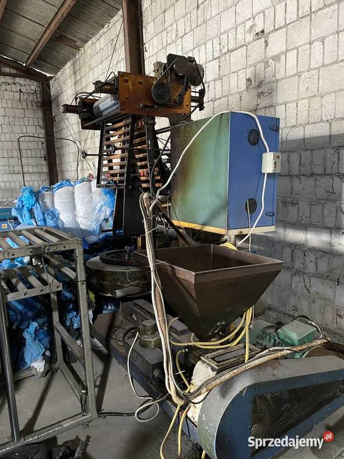 Rolomat wytłaczarkę produkcja worków LDPE Międzyrzec Podlaski sprzedam