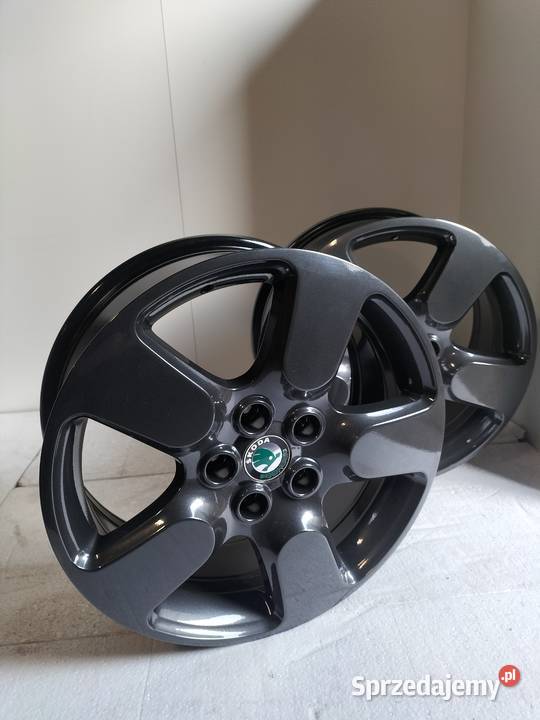 Felgi orginał Skoda 17 5x112 Wołów