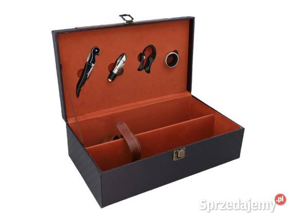 Walizka na Wino z Akcesoriami Brązowa na 2 Ostrowy nad Okszą