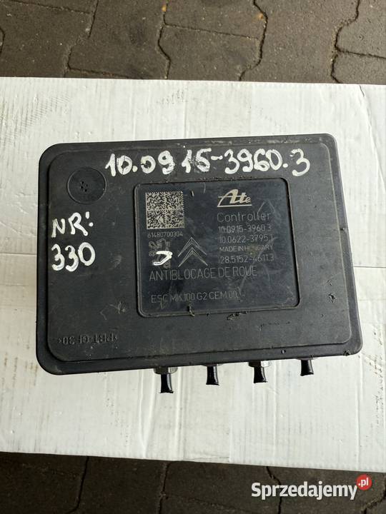 Pompa ABS 1091539603 Ate Citroen CElysee C3 II Kłobuck
