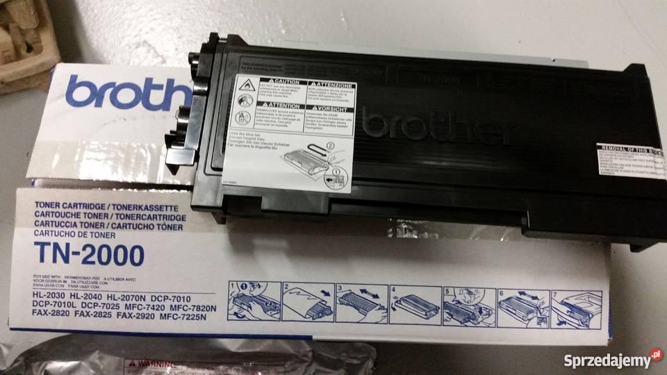 Brother TN 2000 oryginalny toner wysokowydajny Pozostałe warmińsko-mazurskie Olsztyn