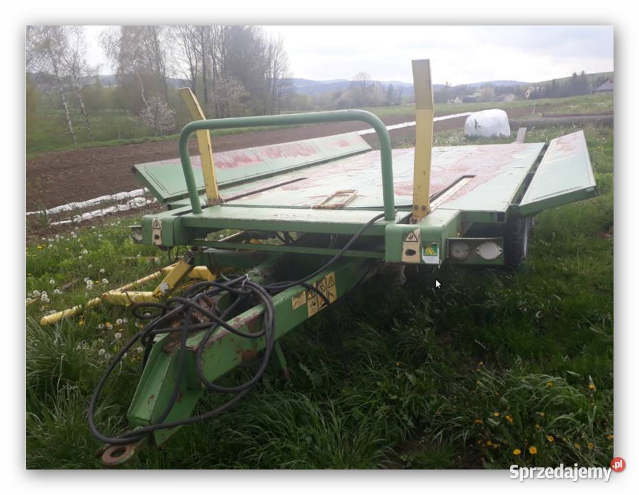 Przyczepa wóz do przewozu bel Sipma Dromader Sanok sprzedam