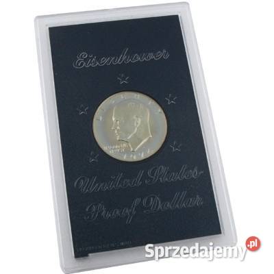 1974 S MINT USA EISENHOWER SILVER PROOF CASED Warszawa