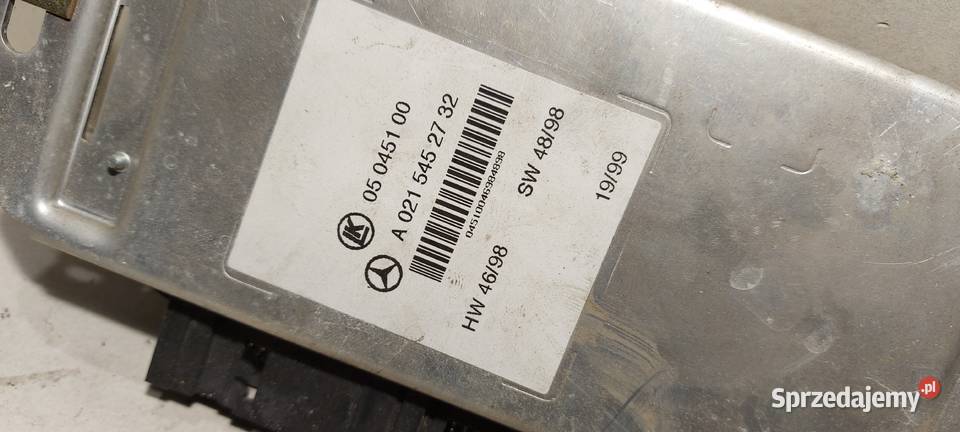 Modul haka mercedes w220 A0215452732 wielkopolskie Zbąszyń
