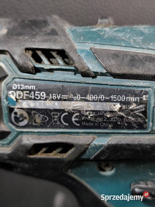 Bezszczotkowa Wkrętarka Makita DDF459 Poddębice