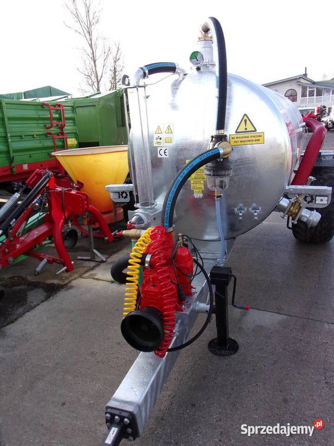 Wóz asenizacyjny przyczepa POMOT T5073 4000l nieuszkodzony Opoczno sprzedam