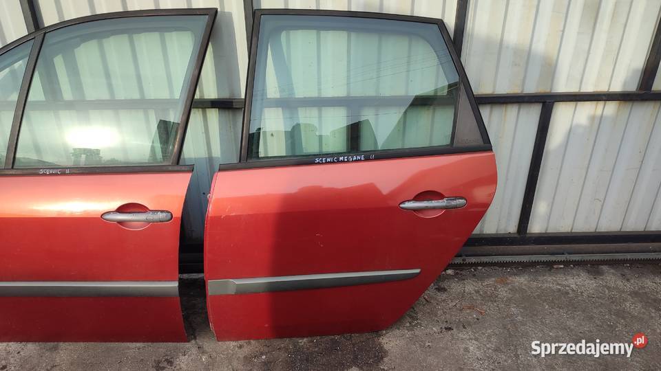 DRZWI MEGANE SCENIC 2 TEB76 PRZOD TYL PRAWE LEWE Włoszczowa sprzedam