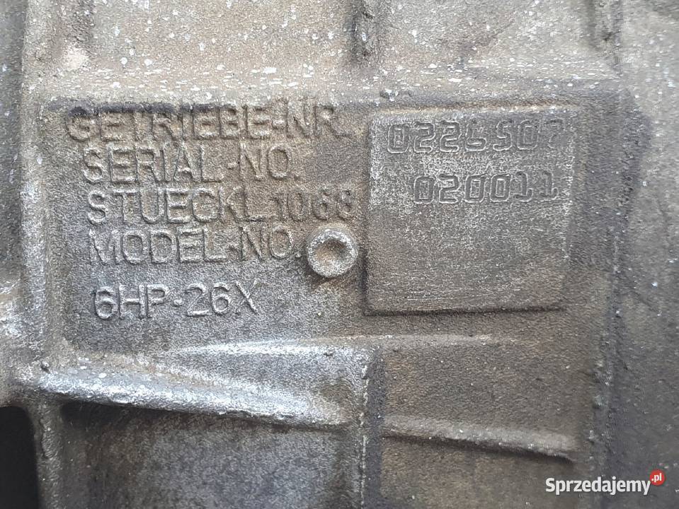 AUTOMATYCZNA SKRZYNIA BIEGÓW BMW X5 E53 30 D osobowe Rudka sprzedam