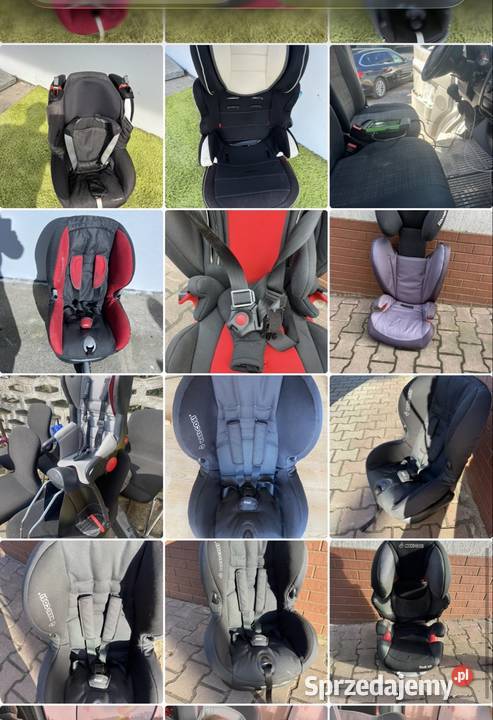 Fotelik samochodowy dobra niemiecka 9 - 36 kg