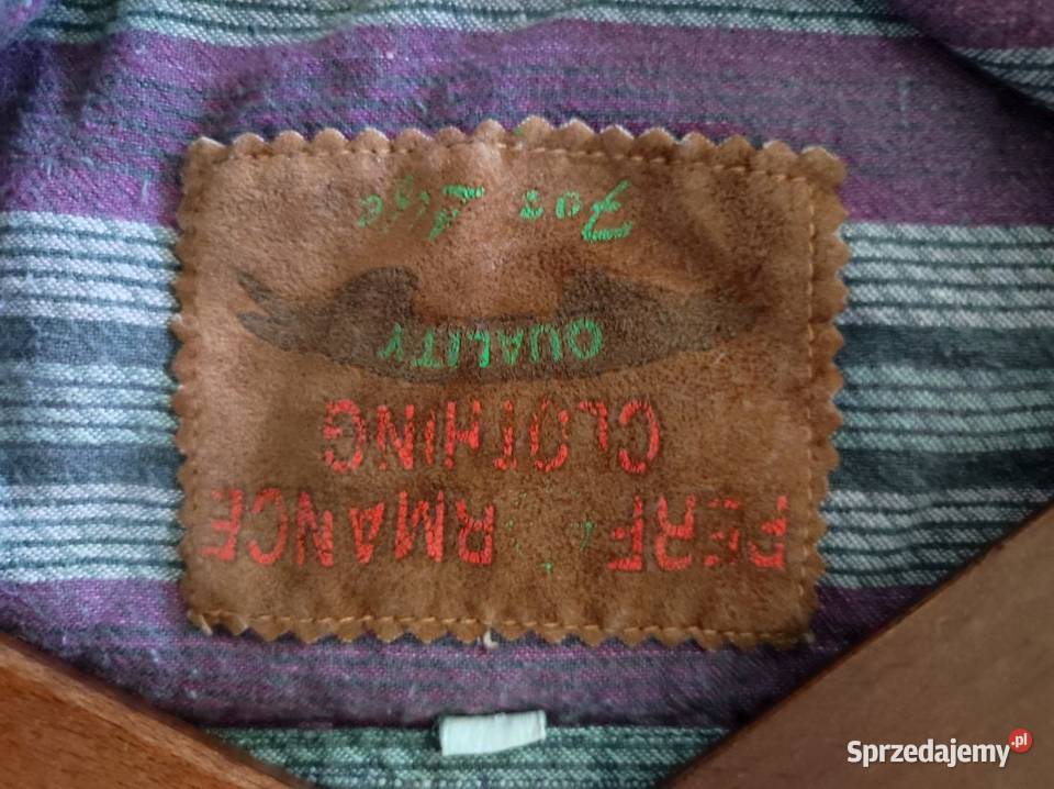 miękka vintage retro koszula flanela bawełna Kielce