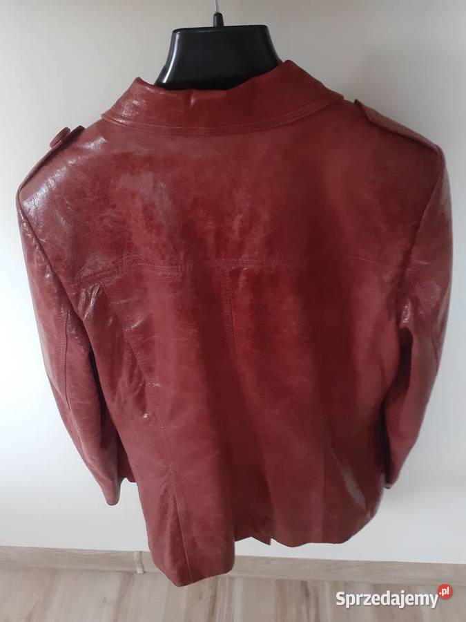 kurtka skórzana M na podpince Gdańsk