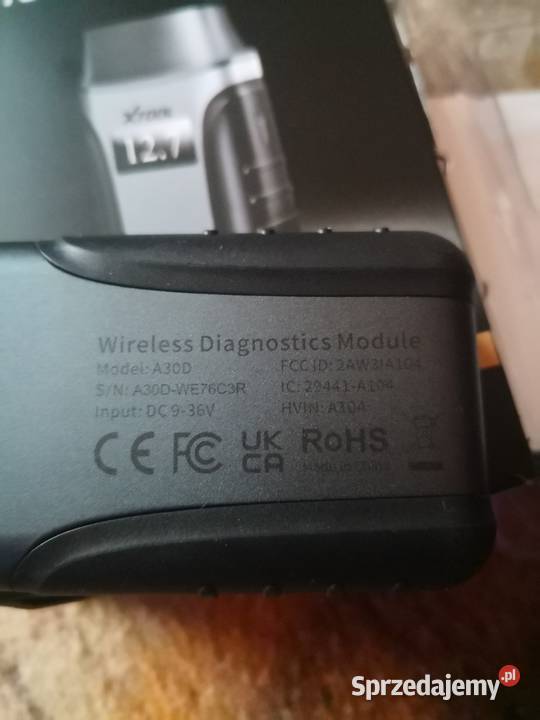 XTOOL A30D BT OBD2 lubelskie Hrubieszów