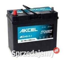 Akumulator Samochodowy AKCEL 12V 45Ah 330A EN Jelcz-Laskowice