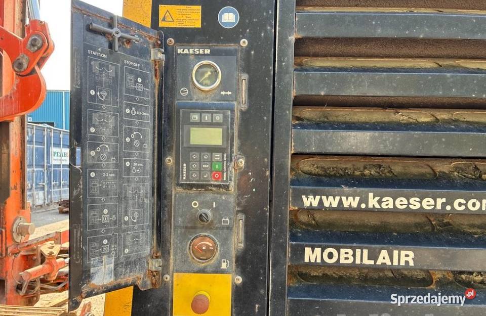 Kompresor śrubowy Kaeser M350 2014 2197 h zdalne małopolskie Kraków