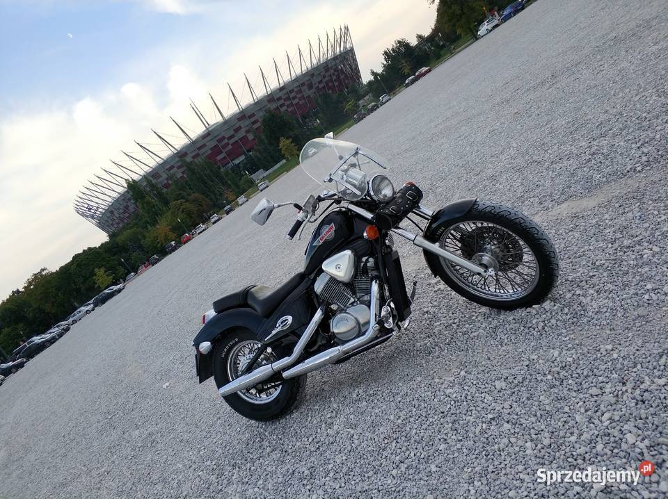 HONDA SHADOW VT600 2 lata w Polsce nowe sprzęgło elektryczny starter Biała Podlaska