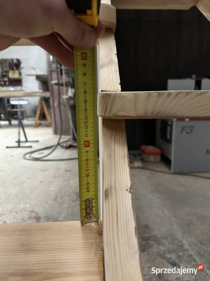 Schody drewniane samonośne kacze Brańszczyk