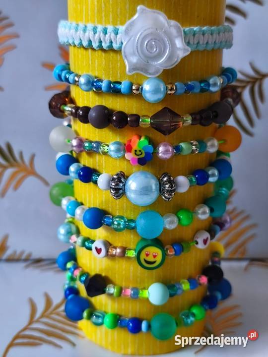 Bransoletki ręcznie robione dolnośląskie Żarki Średnie