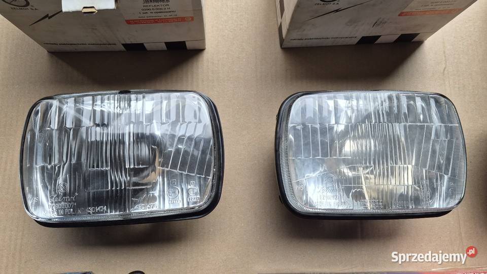 Fiat 126p nowe części kierownice FL lampy Zelmot wielkopolskie Środa Wielkopolska
