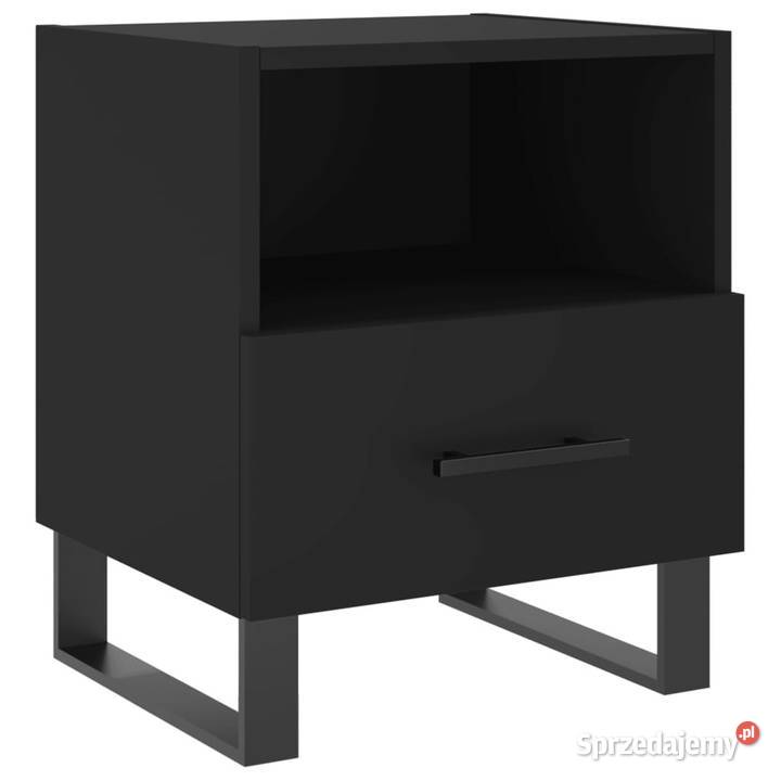 Szafki nocne 2 czarne 40x35x475 WM827487 mazowieckie Warszawa sprzedam