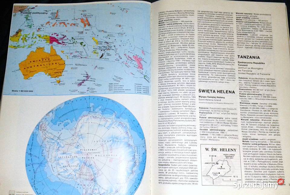 Polityczny atlas świata Nowe czasy H Kowalczyk J miękka lubelskie