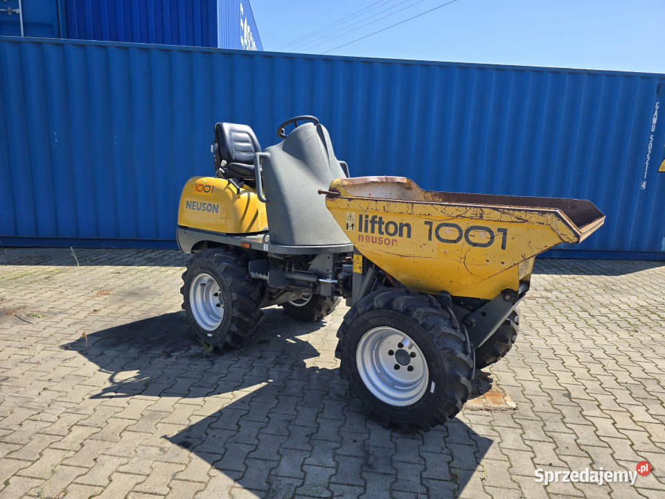 Wozidło NEUSON 1001 4x4 ładowność 1000 YANMAR Rudolfowo