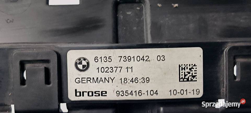 OSŁONA BMW X4 M F98 SMART OPENER 7391042 osobowe Motoryzacja kujawsko-pomorskie Lipno