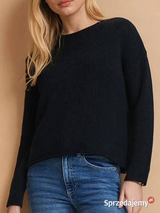 czarny sweter Sinsay Olkusz